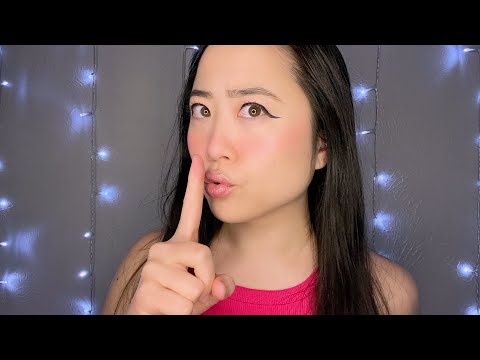 ASMR Inaudible Whispering some JUICY Gossip (Mouth Sounds)