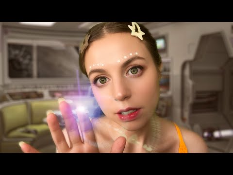 ASMR Alien Examines You, Tiny Small Human 👽 (Alien Roleplay, Personal Attention, ASMR For Sleep)