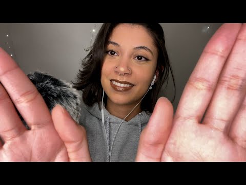ASMR Let Me Put You To Sleep (Repeating Phrases, Crisp Whispers, & Hand Movements)
