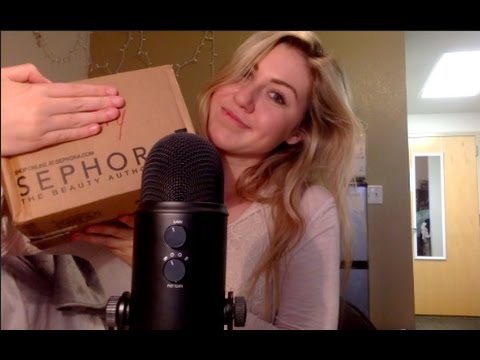 ASMR Sephora Unboxing P.2 (crinkly package triggers)