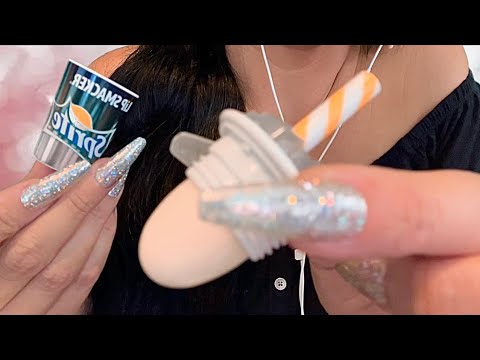 1 Minute ASMR Doing Your Makeup Fast and Aggressive in 1 Minute