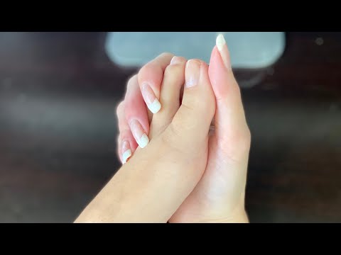 ASMR Lotion Foot Massage + Toenail Tapping (Requested)