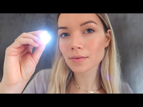 ASMR Eye Test with Light (Relaxing Light Triggers) Roleplay