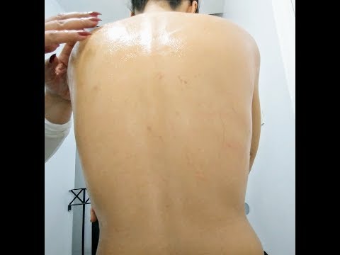 ASMR  Masaje de espalda 👀...