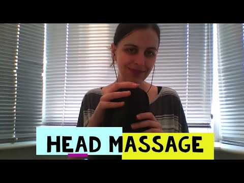 ASMR Soothing Head Massage With Background Kisses, Tongue Clicking + Repeated It's OK & Relax
