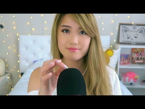 ASMR Mic Scratching, Tapping, Whispers ♡