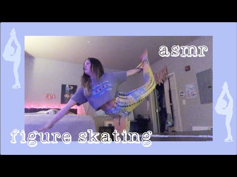 ice skating preview 🤍⛸✨ asmr interpretive dancing