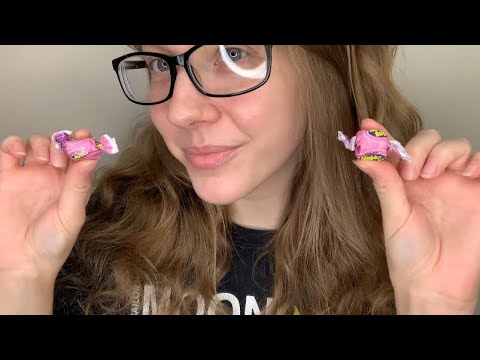ASMR Hubba Bubba Gum Chewing & Bubble Blowing