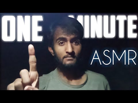 THE ONE MINUTE ASMR !!