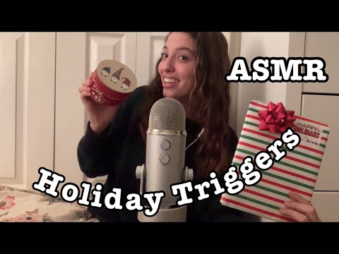 ASMR Holiday Triggers ✨💚