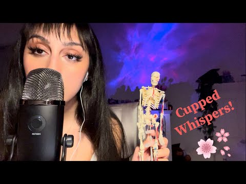 ASMR - CUPPED WHISPERS! Super Tingly 🦴🎧