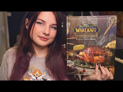 ASMR | The World of Warcraft Cookbook 🍖 Soft Spoken, Page Turning & Tapping