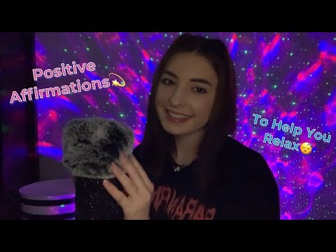 ASMR | Positive Affirmations for Sleep, Relaxation, and Comfort♡