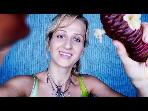 ASMR Spa Herbal Body Scrub with Salts and Sugars, Shampoo Flower | Face Brushing