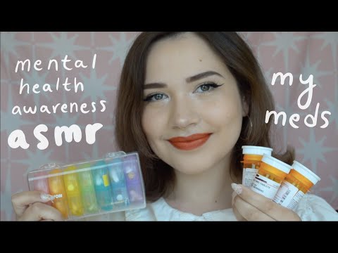 asmr ♡ what's in my pill case