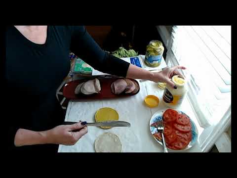 ASMR | Making Sandwiches | Wax Paper Crinkles (Whisper)