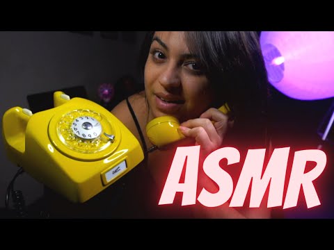 🔴 ASMR noite de CHUVA no TELEFONE ☂ positivando seu 2021 | ASMR da Rubi