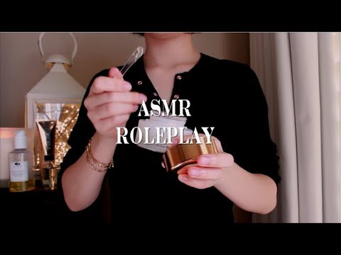 |ASMR Roleplay| Sister Removes Your Makeup Post New Years Party (Whispers, Personal Attention)