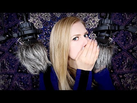 DEEP Ear Whispers • Unintelligible • ASMR • Scalp Exam • Crinkly Gloves