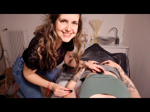 ASMR Full Body Massage [Real Person] Realistisch & Point of view (german deutsch)