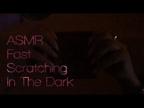 ASMR Fast Scratching In The Dark