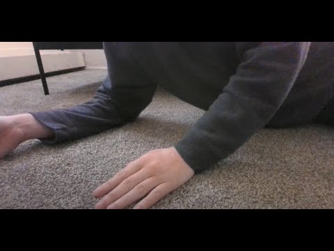 Tingliest carpet scratching ASMR video!