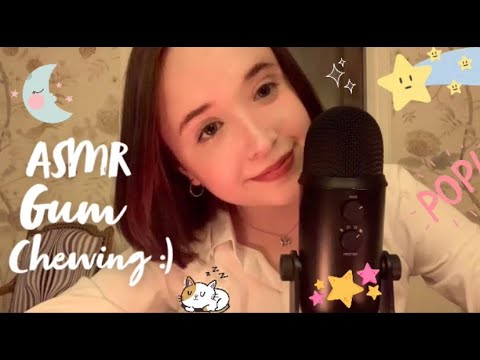 ASMR✨ - Lofi Gum Chewing, Pen Noms and Trigger Words🧡 (whispered)