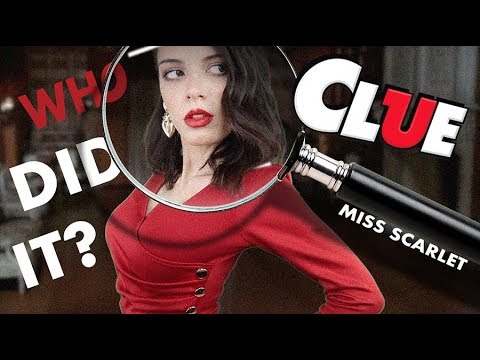 ASMR | CLUE! | Miss Scarlet in the Ballroom