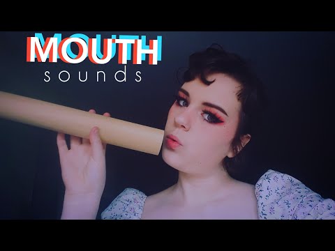 [ ASMR ] - Mouth sounds with a tube