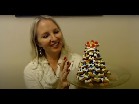 ASMR | Making a Gingerbread Christmas Tree (Whisper)