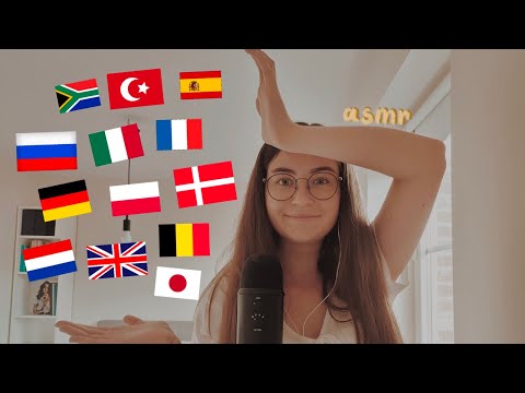 ASMR in 20 different languages