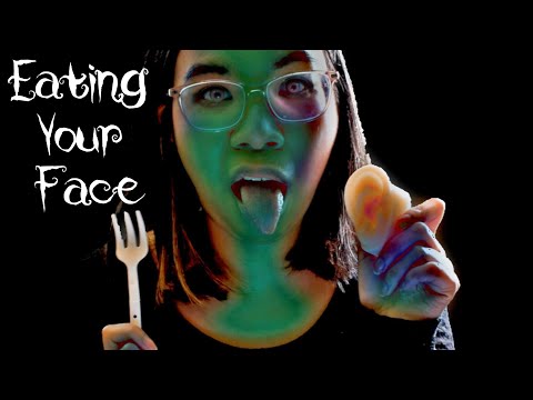 ASMR ZOMBIE EATS YOU (Soft Speaking, Mouth Sounds, Layered Sounds) 🍴🧟‍♀️ [Roleplay]