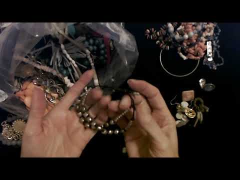 ASMR | Bulk Jewelry Bag Show & Tell 7-31-2023 (Whisper)
