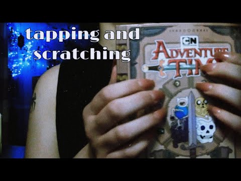 VERY TINGLY ☆ fast tapping and scratching with long nails ASMR