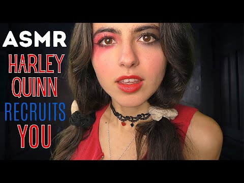 ASMR || harley quinn recruits you