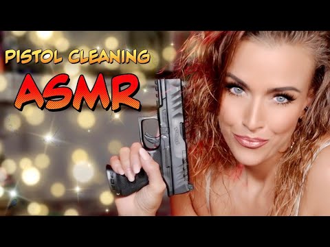 ASMR Gina Carla 🔫🤫 ClickClick Cleaning The Walther PDP