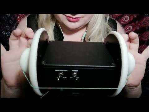 ASMR 🎧 Rubber Band On 3dio's ears *Test* (No Talking)