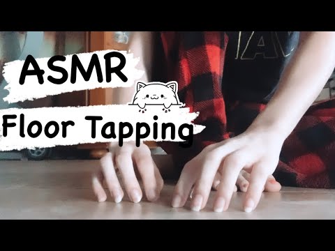 ASMR Floor Tapping + Mouth Sounds👄🎧