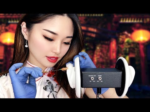 [ASMR] Extremely Sensitive Chinese Ear Cleaning