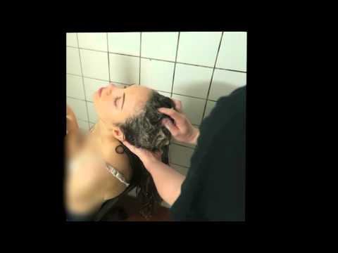 ASMR Washing Hair - Rinsing & Shampooing