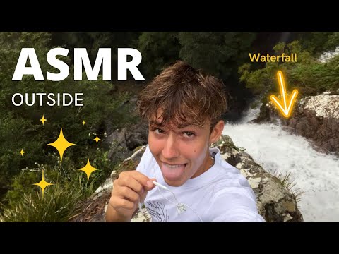 ASMR IN THE RAIN FOREST 🌲 SUPER RELAXING - RAMBLING ✨