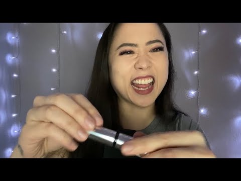 ASMR | Doing Your Eyebrows, Fast & Aggressive Triggers, Unintelligible/Inaudible