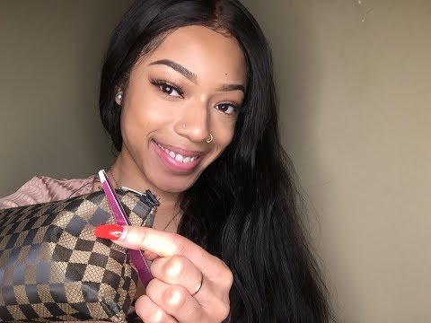ASMR- Bestfriend does your eyebrows, Gum chewing ,Rambling for your relaxation.