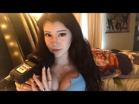 ASMR | Repeating "Just a Little Bit" with scratching + hand movements (whispering and inaudible)