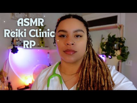 ASMR Reiki Energy Clinic Roleplay (Removing Negativity & Healing Work Stress) 741hz