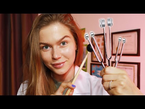 ASMR Ear Cleaning & Hearing Test. Medical RP, Personal Attention