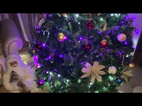 ASMR | MY CHRISTMAS TREE (NO TALKING)✨❄️💚