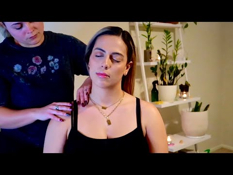 ASMR | 2 Hours of Light Touch Massages | Back Scratching, Hair Play, Face & Neck Attention
