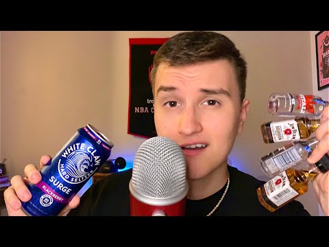ASMR Drink and Relax with Me 🍻💤 (whisper ramble)