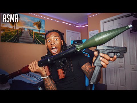 ASMR | ** INSANE ROCKET LAUNCHER SOUNDS AND GUN SOUNDS** For SLEEP And Relaxation! Soothing..